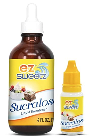 EZ Sweetz: Concentrated Liquid Sucralose Sweetener